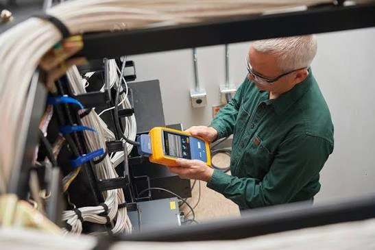 fluke test UAE - cable certification testing - SIRA compliant cable testing - network cable testing UAE - fluke testing services