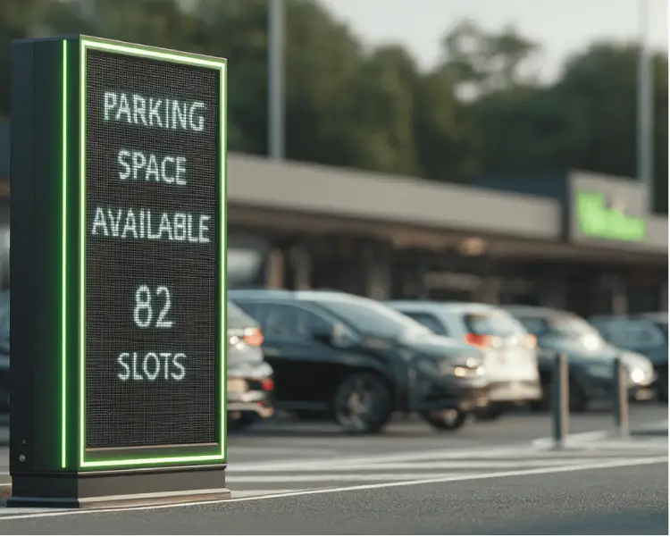 Parking Guidance System UAE - Smart City Parking Solutions - Parking Access Control System - Parking Automation System - Parking Management Dubai