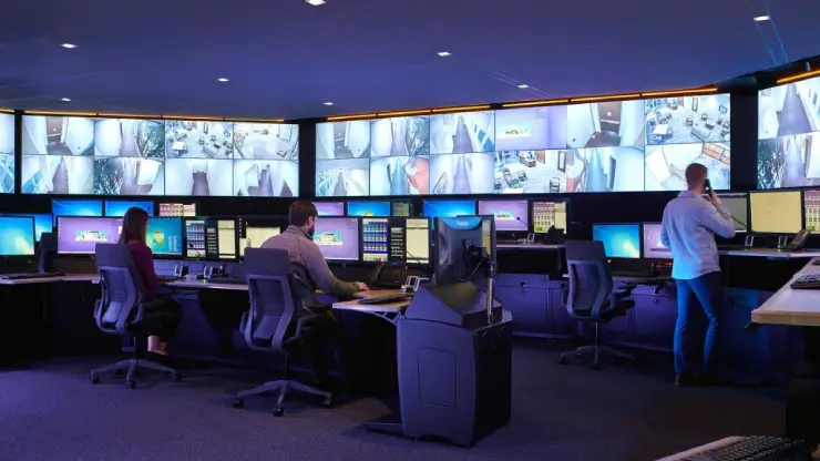 Command Center Solutions UAE - control room AV solutions Dubai - command control room design Dubai - integrated control room systems UAE - 24/7 monitoring center setup Dubai