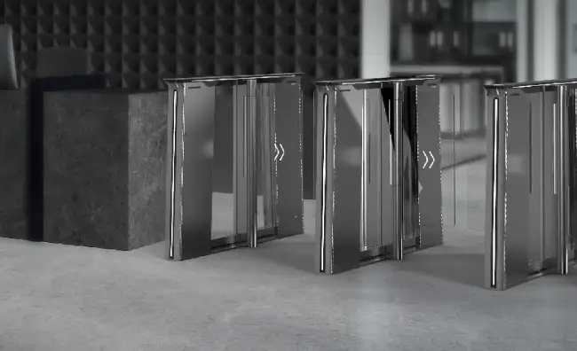 Turnstile gate supplier in UAE - turnstile access control system  - Access Control Turnstiles -  Speed gate installation in Dubai  - Automatic turnstile gate UAE  