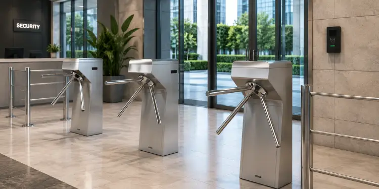 Turnstile gate supplier in UAE - turnstile access control system  - Access Control Turnstiles -  Speed gate installation in Dubai  - Automatic turnstile gate UAE  