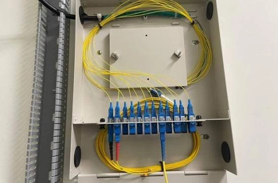 Fiber Optic Backbone Installation