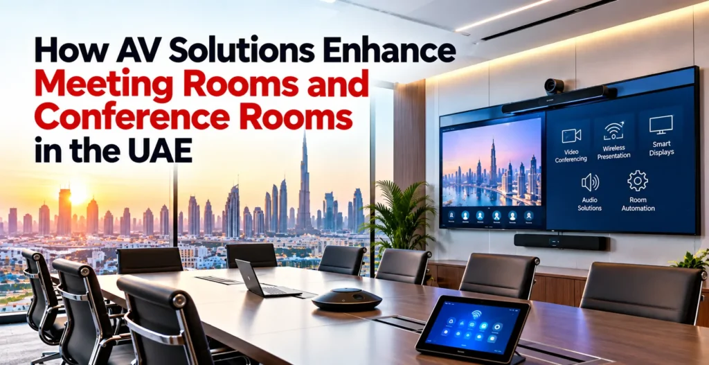 How AV Solutions Enhance Meeting Rooms and Conference Rooms in the UAE